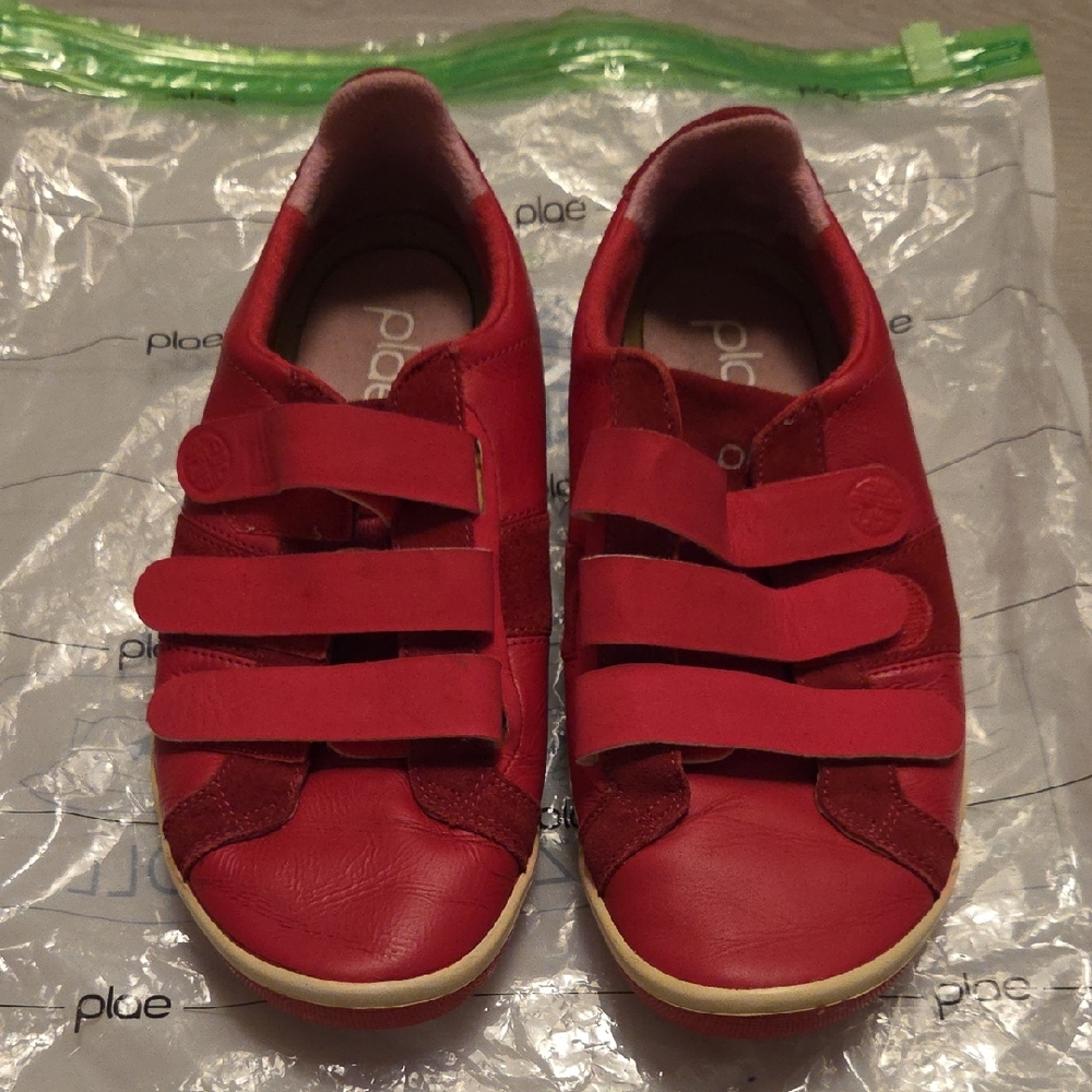 PLAE Red Athletic Shoes for Women